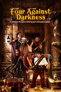 Cover to the book Four Against Darkness, also known as 4AD.